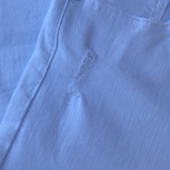 NWT Pistola Jennifer Distressed High Waist Skinny White Jeans - Picture 5 of 10
